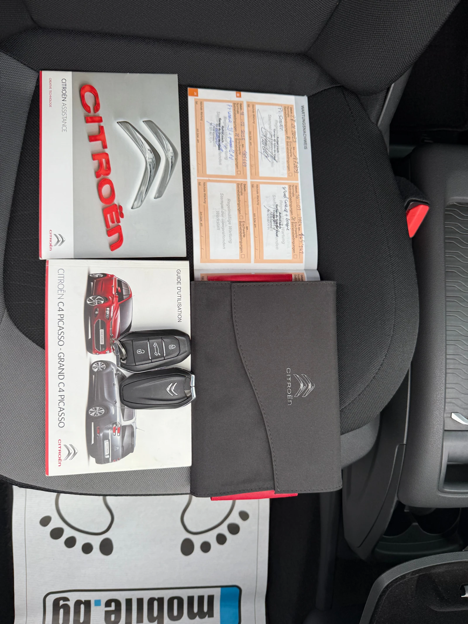 Citroen Grand C4 Picasso 1.6i  7-  KEYLESS NAVI EURO-6 | Mobile.bg   14