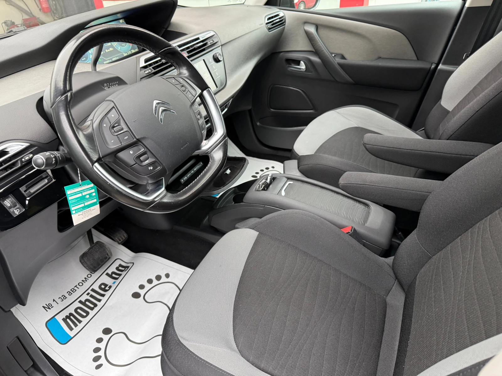 Citroen Grand C4 Picasso 1.6i  7-  KEYLESS NAVI EURO-6 | Mobile.bg   15