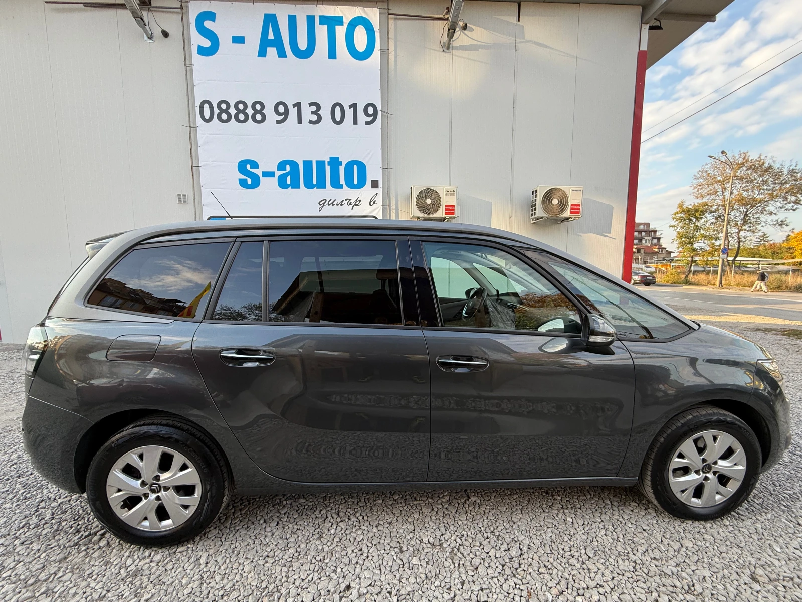 Citroen Grand C4 Picasso 1.6i  7-  KEYLESS NAVI EURO-6 | Mobile.bg   8