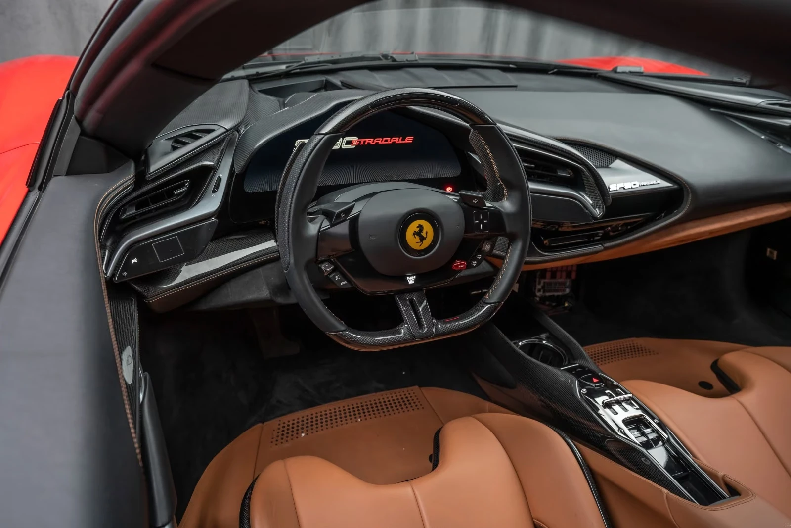 Ferrari SF 90 STRADALE/LIFT/CARBON/JBL/ROSSO CORSA/ | Mobile.bg � ����������� 10