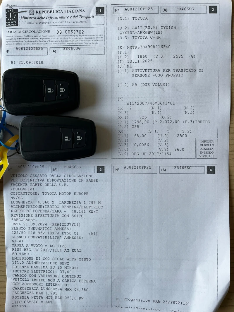 Toyota C-HR Hybrid / 155.000km само в Toyota / Гаранция 1г, снимка 17 - Автомобили и джипове - 52913706