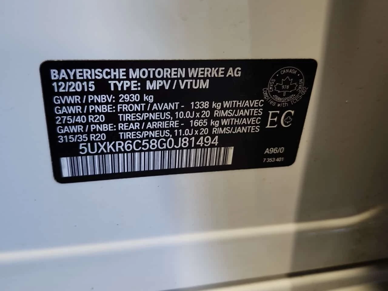 BMW X5 XDRIVE50I /CARFAX/Панорама/Подгрев/Хед ъп/ М пакет, снимка 14 - Автомобили и джипове - 53774534