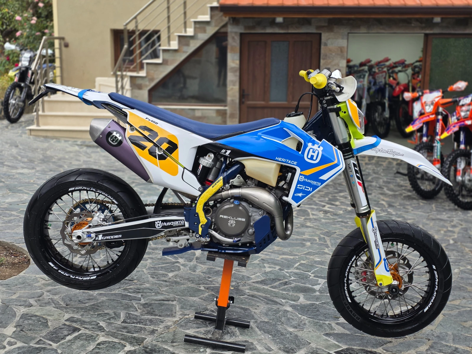 Husqvarna FX 450/ЛИЗИНГ/АВТОМАТИЧЕН СЪЕДИНИТЕЛ, снимка 5 - Мотоциклети и мототехника - 56562043