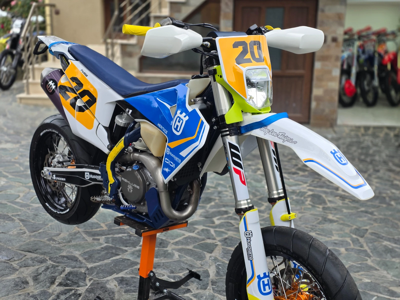 Husqvarna FX 450/ЛИЗИНГ/АВТОМАТИЧЕН СЪЕДИНИТЕЛ, снимка 4 - Мотоциклети и мототехника - 56562043