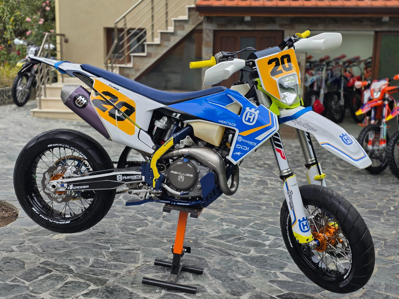 Husqvarna FX 450/ЛИЗИНГ/АВТОМАТИЧЕН СЪЕДИНИТЕЛ