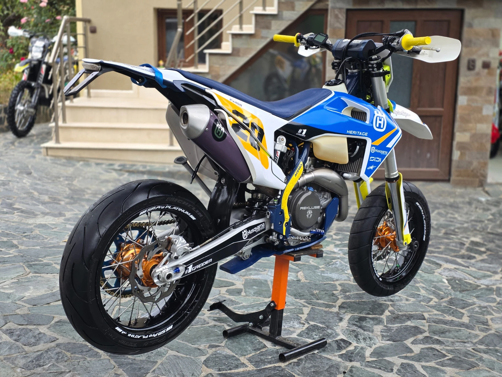 Husqvarna FX 450/ЛИЗИНГ/АВТОМАТИЧЕН СЪЕДИНИТЕЛ, снимка 7 - Мотоциклети и мототехника - 56562043