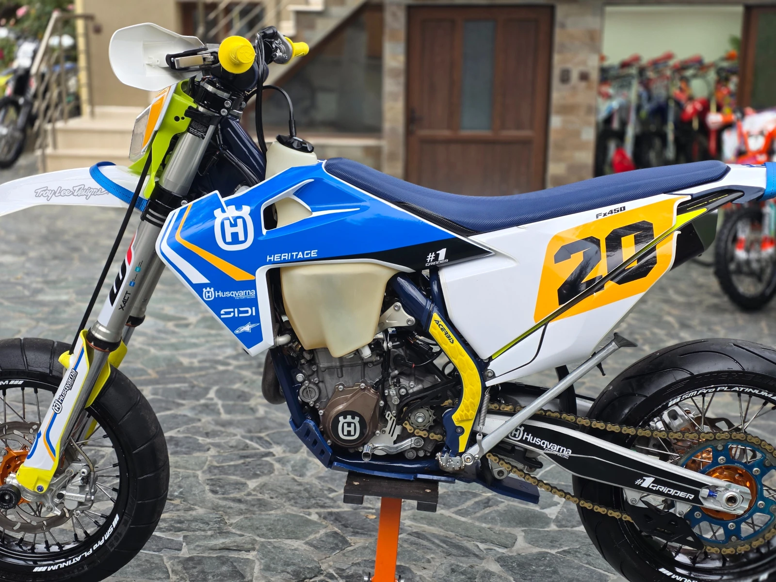Husqvarna FX 450/ЛИЗИНГ/АВТОМАТИЧЕН СЪЕДИНИТЕЛ, снимка 14 - Мотоциклети и мототехника - 56562043
