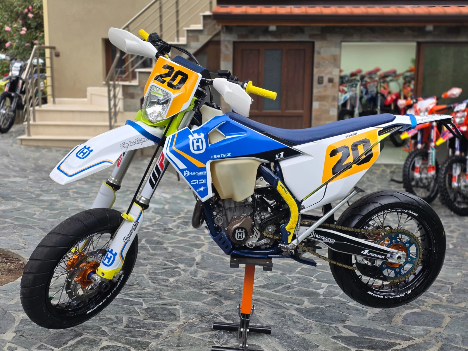 Husqvarna FX 450/ЛИЗИНГ/АВТОМАТИЧЕН СЪЕДИНИТЕЛ, снимка 15 - Мотоциклети и мототехника - 56562043
