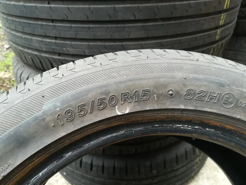 Гуми Летни 195/50R15, снимка 4 - Гуми и джанти - 20434190