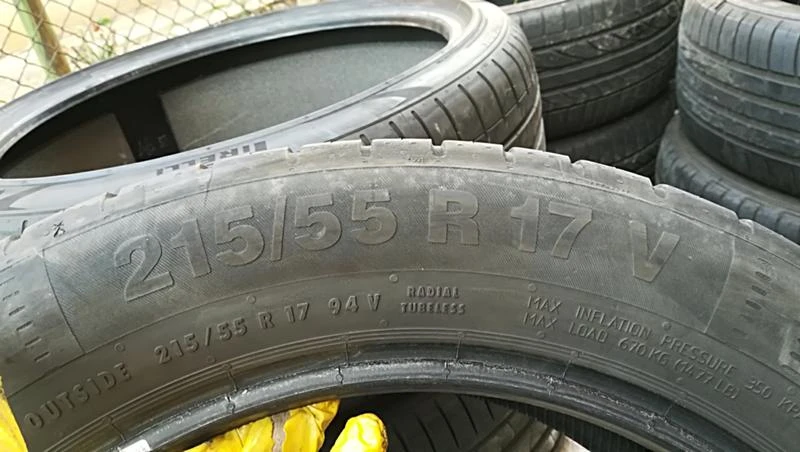 Гуми Летни 215/55R17, снимка 7 - Гуми и джанти - 24774103