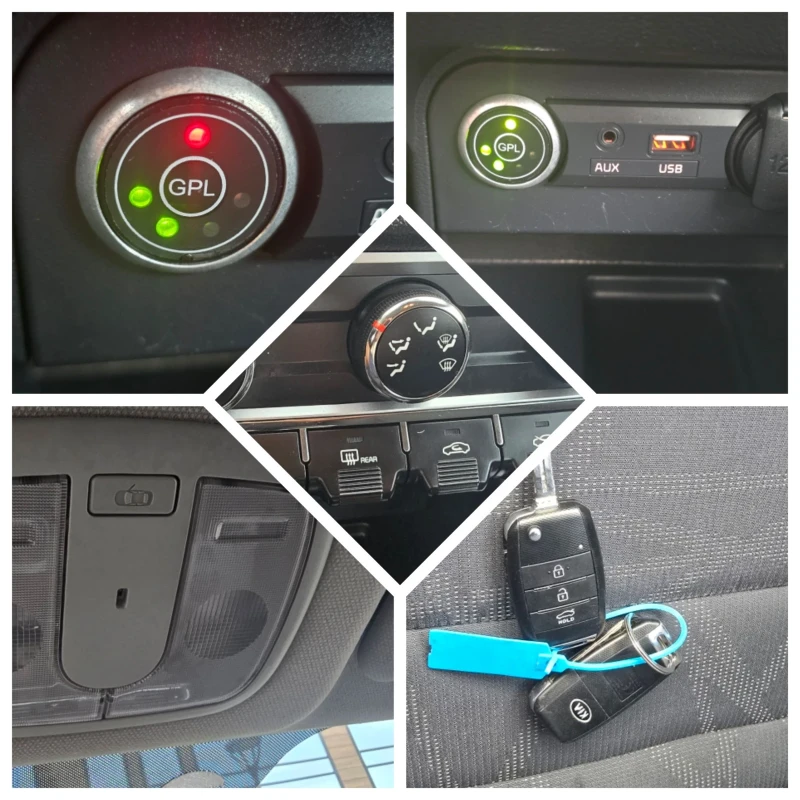 Kia Rio 1.3 GPL NAVI ЛИЗИНГ, снимка 12 - Автомобили и джипове - 51822769