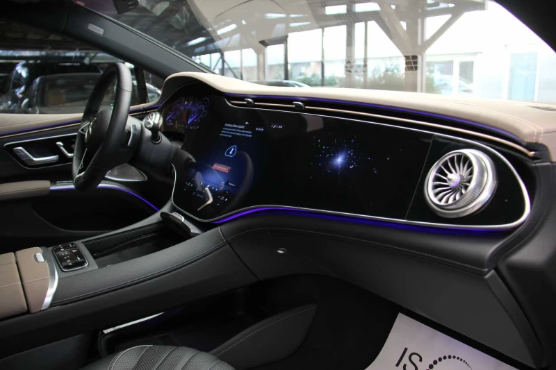 Mercedes-Benz EQS 580/4Matic/HyperScreen/Burmester/Обдухване/Камера , снимка 12 - Автомобили и джипове - 52650779