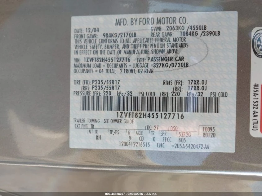 Ford Mustang 4.6l Gt Deluxe/Gt Premium - изображение 9