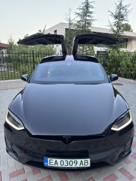 Tesla Model X 100D/ 7 Места/Европейска/Black Edition Self Drive, снимка 6