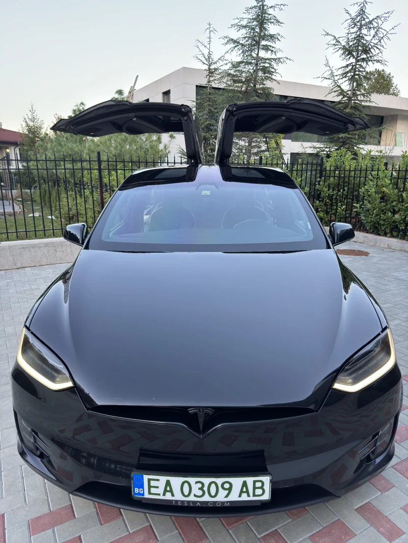 Tesla Model X 100D/ 7 Места/Европейска/Black Edition Self Drive, снимка 6 - Автомобили и джипове - 47440020