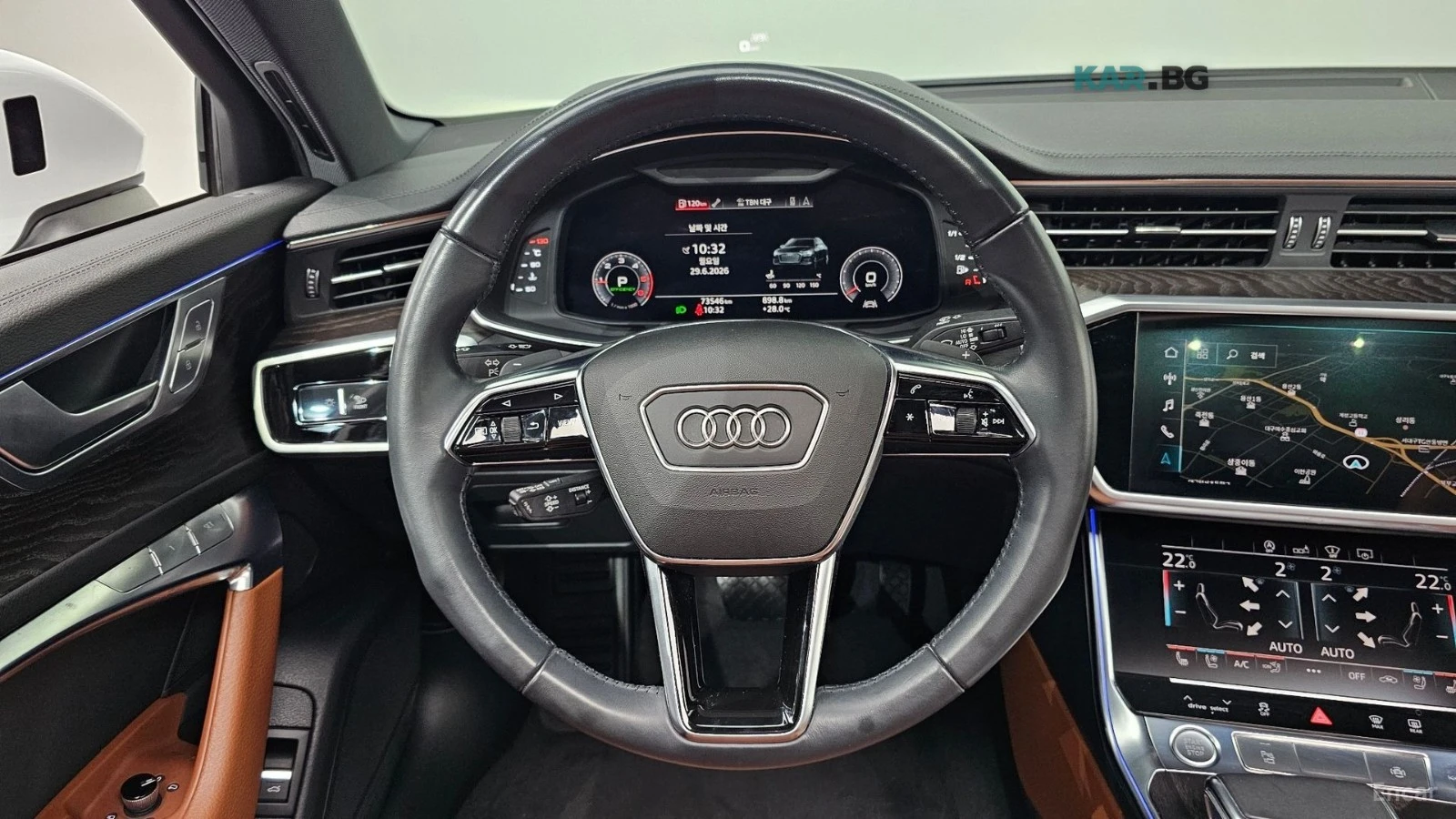 Audi A6 * 360* ПАНО* KEYLESS* Camera* ПОДГРЕВ* , снимка 13 - Автомобили и джипове - 55133838