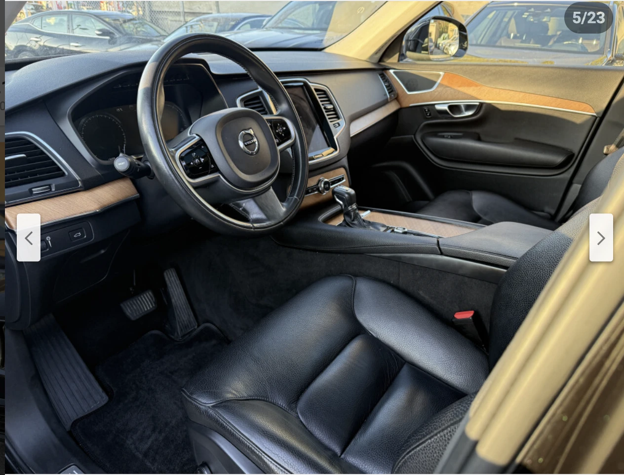 Volvo Xc90 T6* MOMENTUM* ДИГИТАЛНО* ТАБЛО* КАМЕРА* МАСАЖ* ДИС - изображение 5