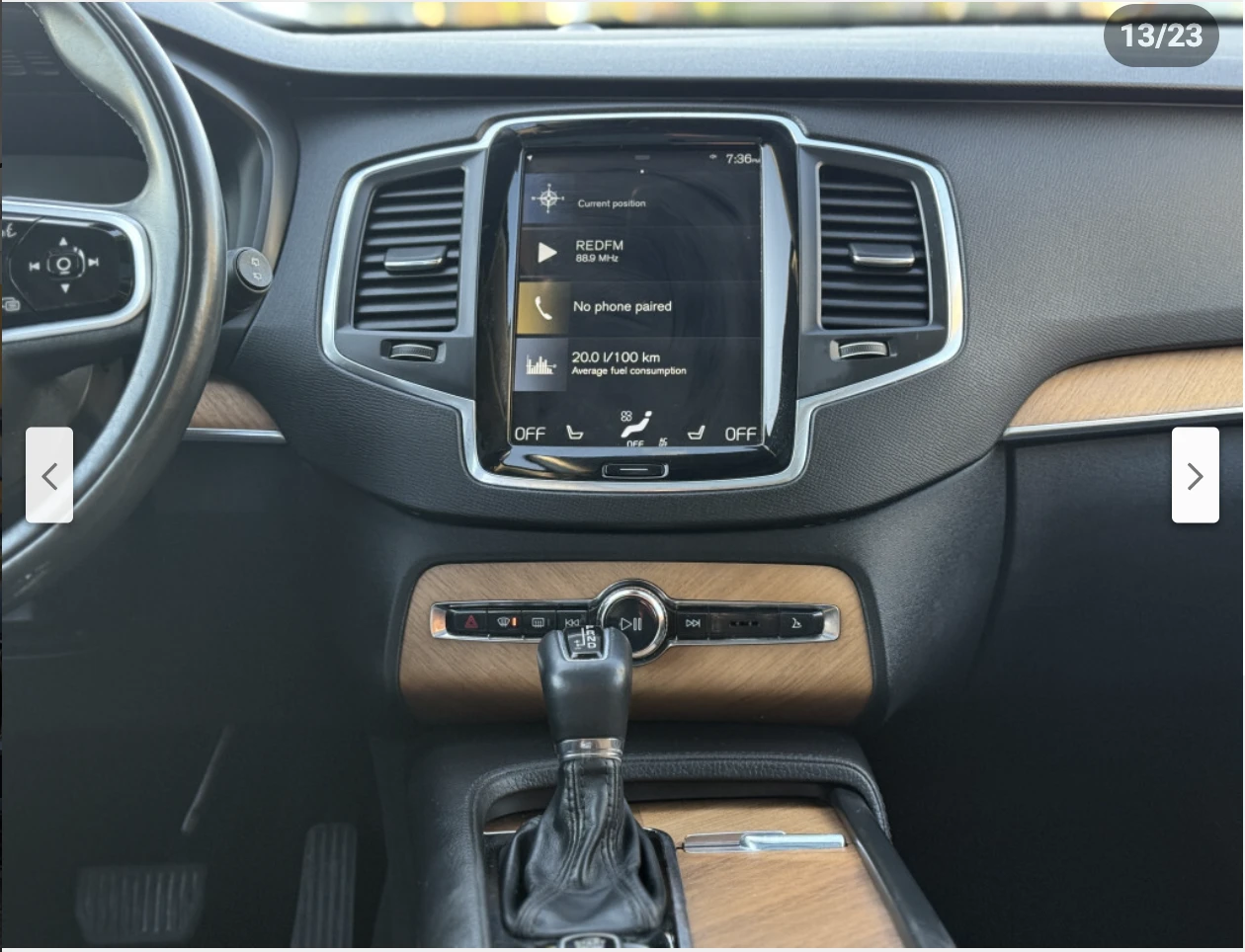 Volvo Xc90 T6* MOMENTUM* ДИГИТАЛНО* ТАБЛО* КАМЕРА* МАСАЖ* ДИС - изображение 7