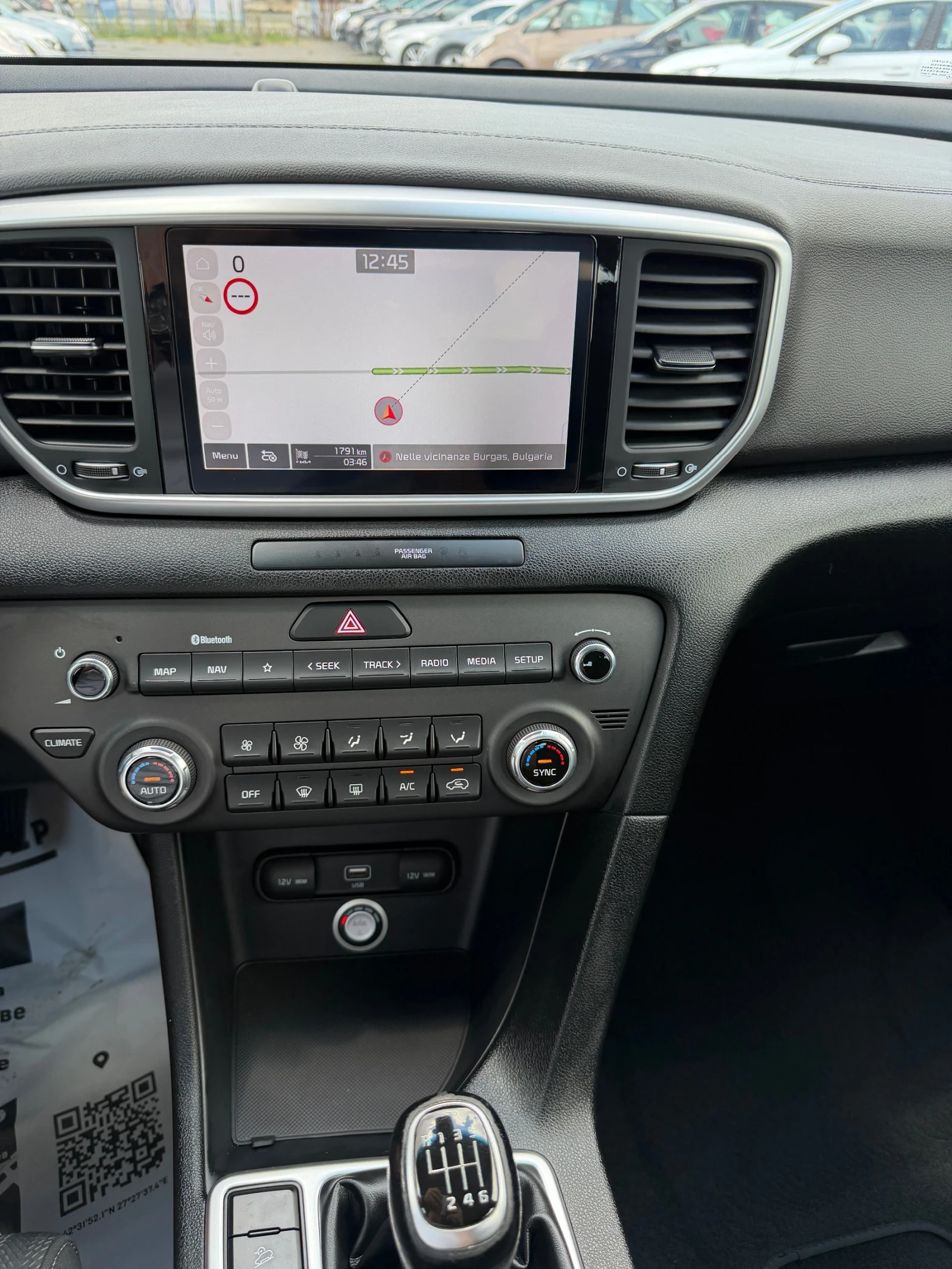 Kia Sportage 1.6GDI БЕНЗИН 100% на ГАЗ 78000км.НОВА, снимка 13 - Автомобили и джипове - 55277439