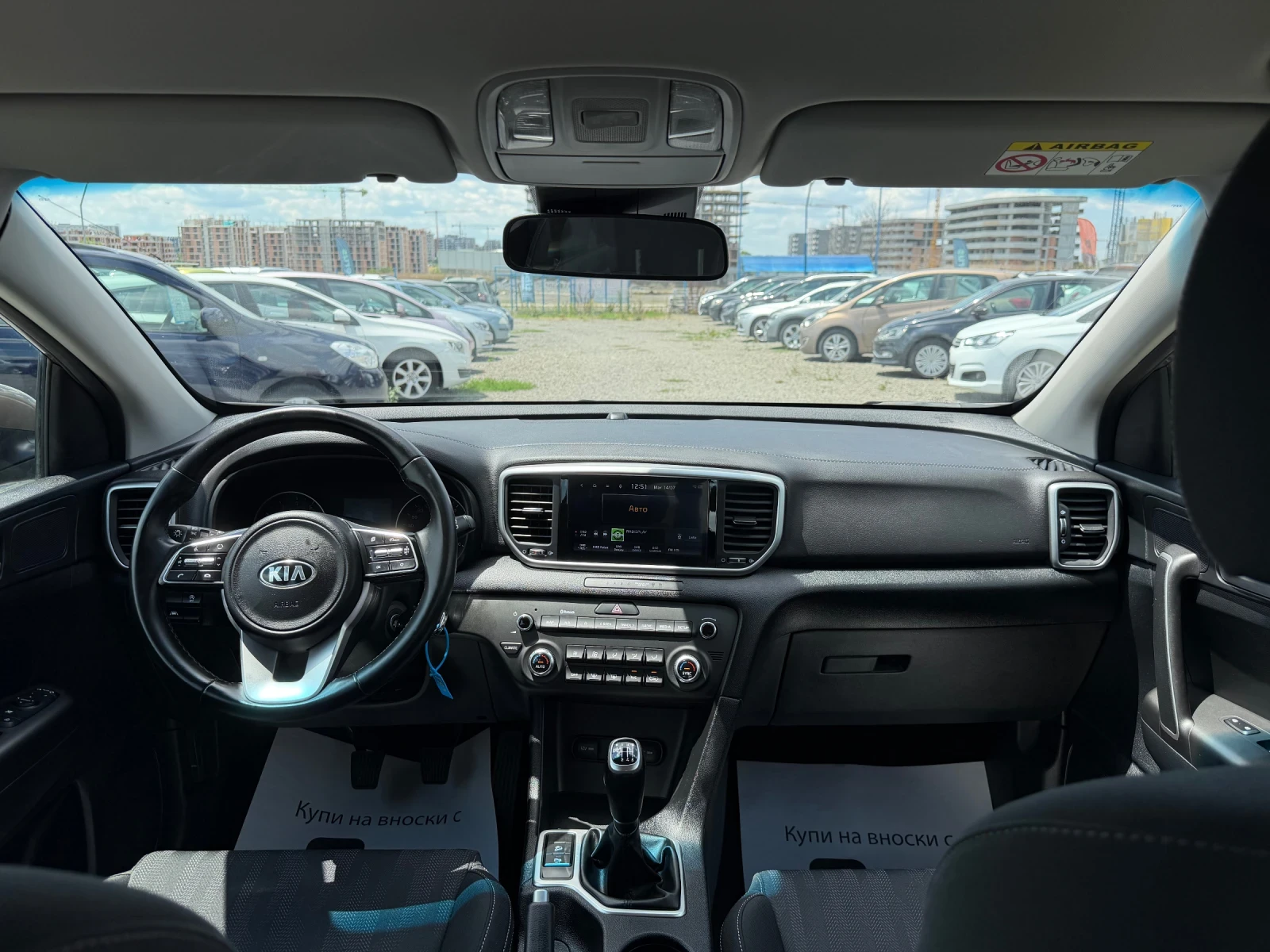 Kia Sportage 1.6GDI БЕНЗИН 100% на ГАЗ 78000км.НОВА, снимка 11 - Автомобили и джипове - 55277439