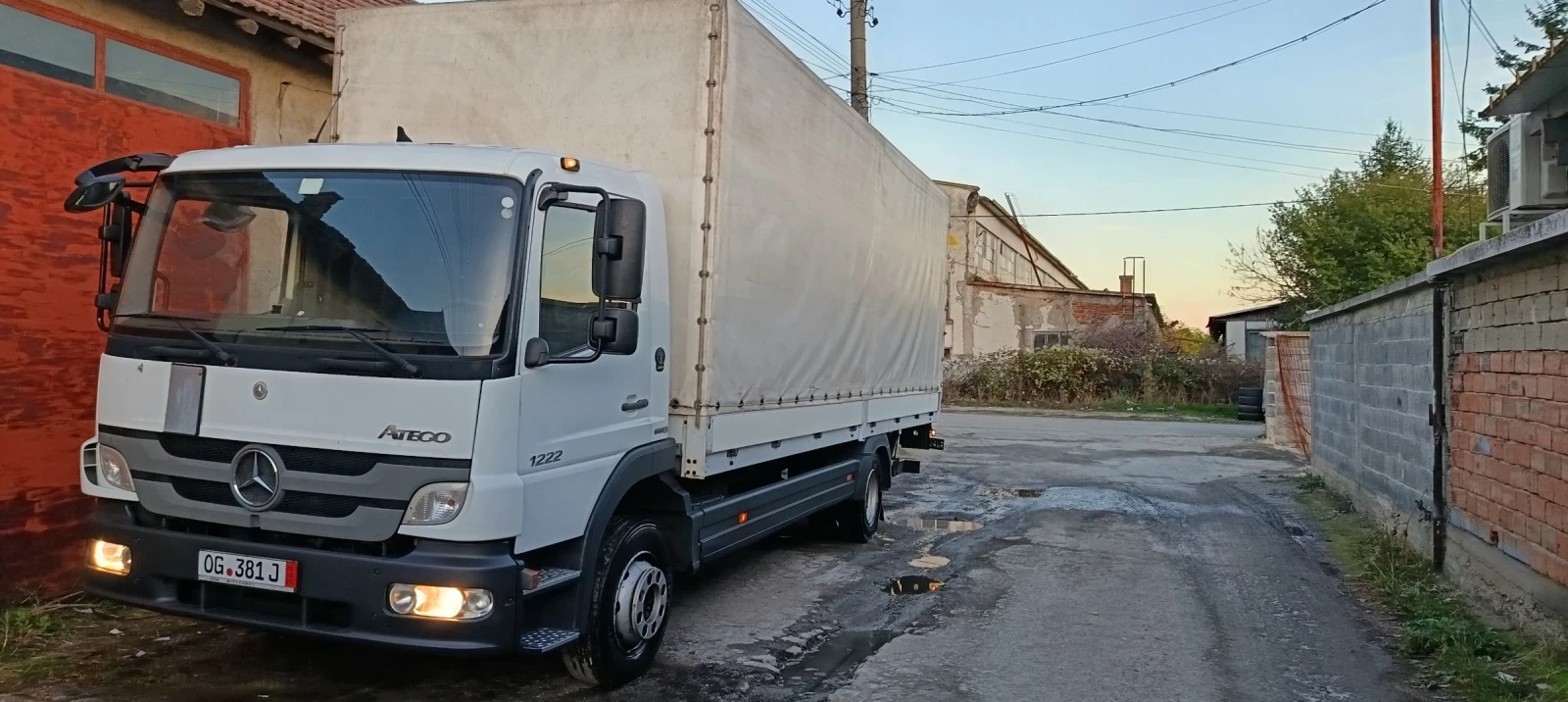 Mercedes-Benz Atego 1222 Климатик - изображение 3