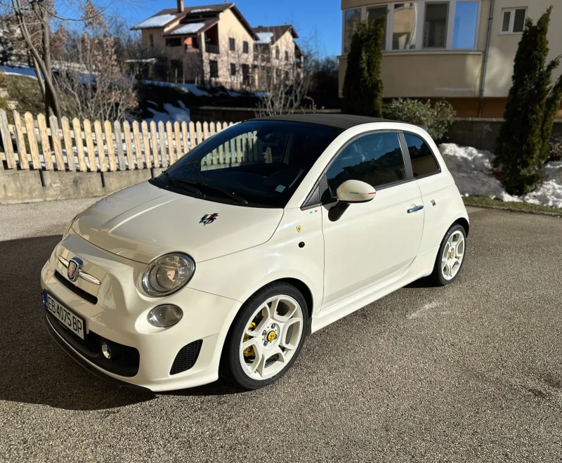 Abarth 595 Cabrio 1.4T , снимка 1 - Автомобили и джипове - 48103594