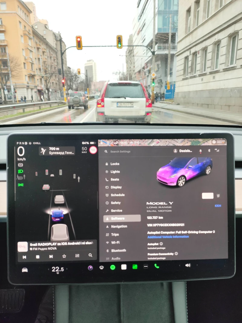 Tesla Model Y Long Range, снимка 11 - Автомобили и джипове - 53537872