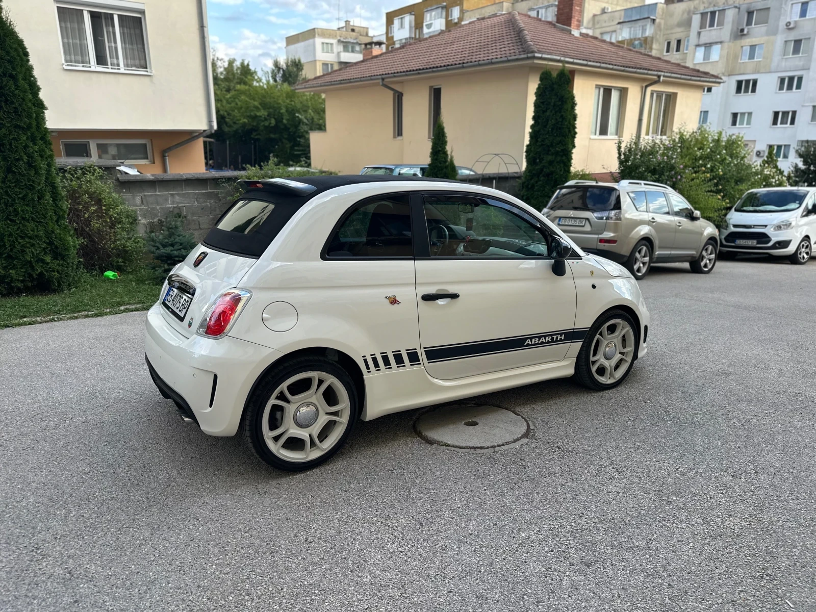 Abarth 595 Abarth 500C Cabrio  | 2012 | 160 000км. Обслужен, снимка 7 - Автомобили и джипове - 55749851