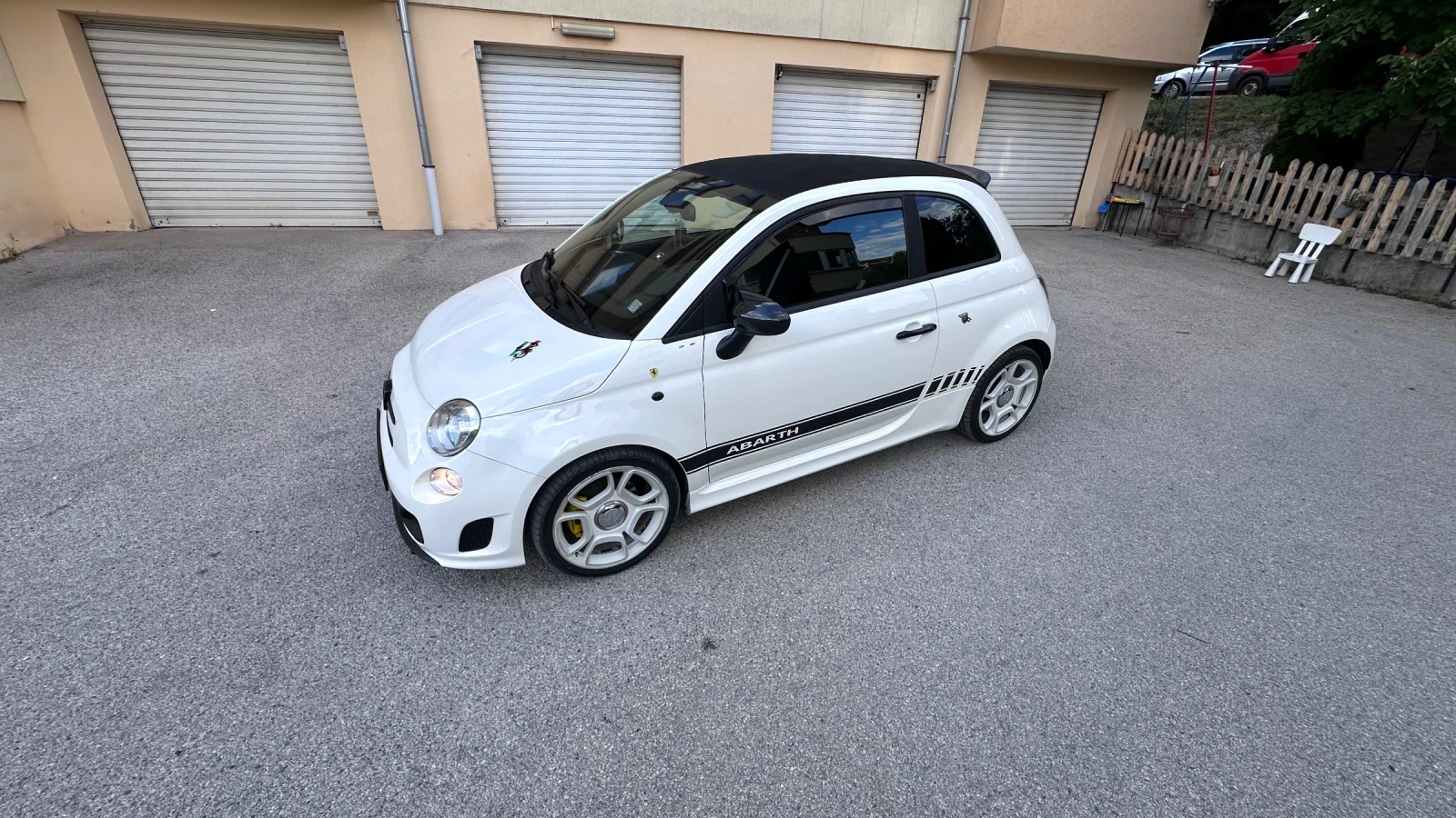 Abarth 595 Abarth 500C Cabrio  | 2012 | 160 000км. Обслужен, снимка 2 - Автомобили и джипове - 55749851