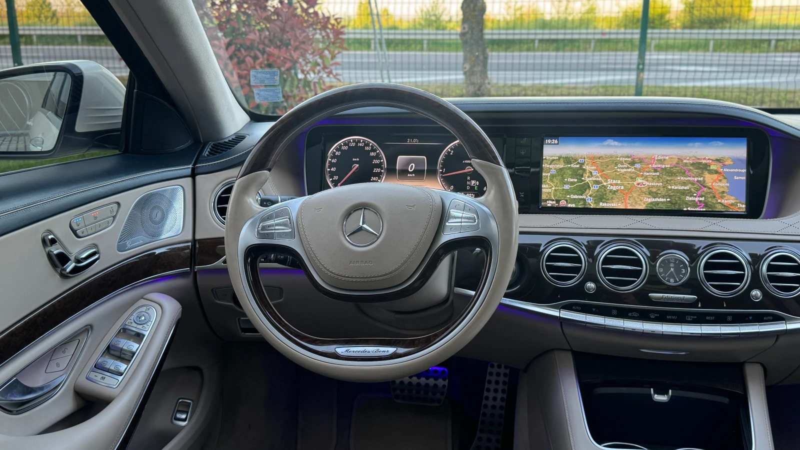 Mercedes-Benz S 350 AMG / DESIGNO, снимка 10 - Автомобили и джипове - 54440934