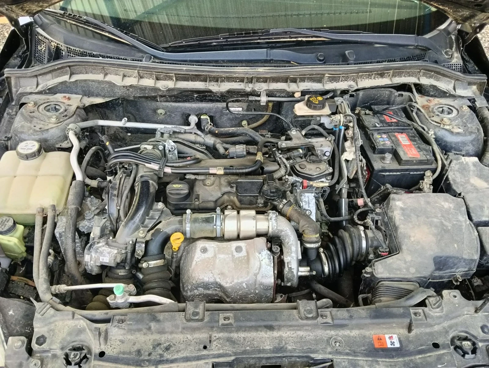 Mazda 3 1.6HDi / 115кс. / НА ЧАСТИ , снимка 12 - Автомобили и джипове - 55351123
