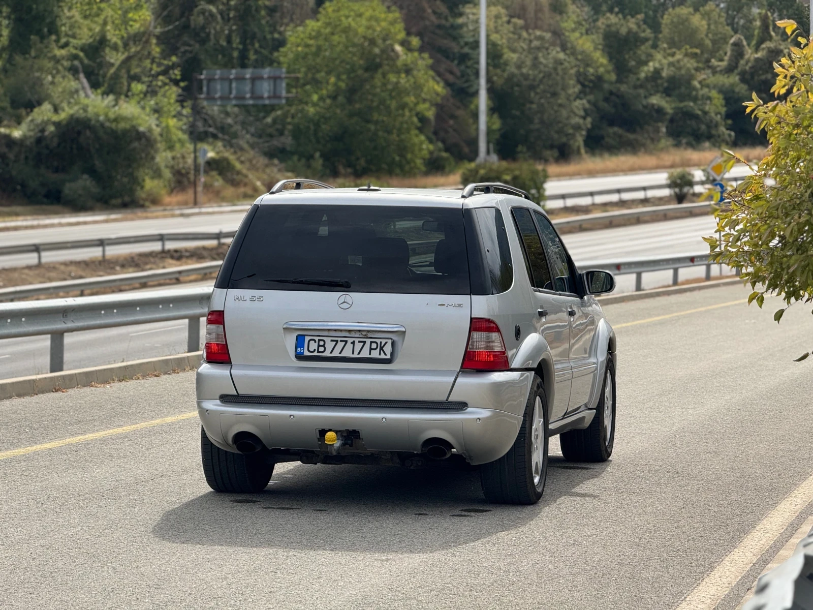 Mercedes-Benz ML 55 AMG GAS, снимка 10 - Автомобили и джипове - 56410202