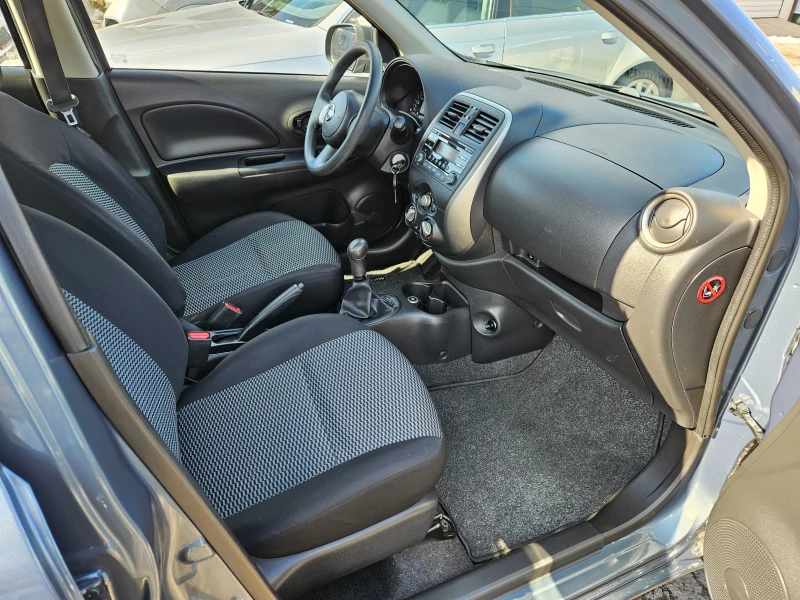 Nissan Micra 1.2-GPL/80k.c/КЛИМАТИК/БЛУТУТ/EURO 6B/ТОП, снимка 14 - Автомобили и джипове - 49221299