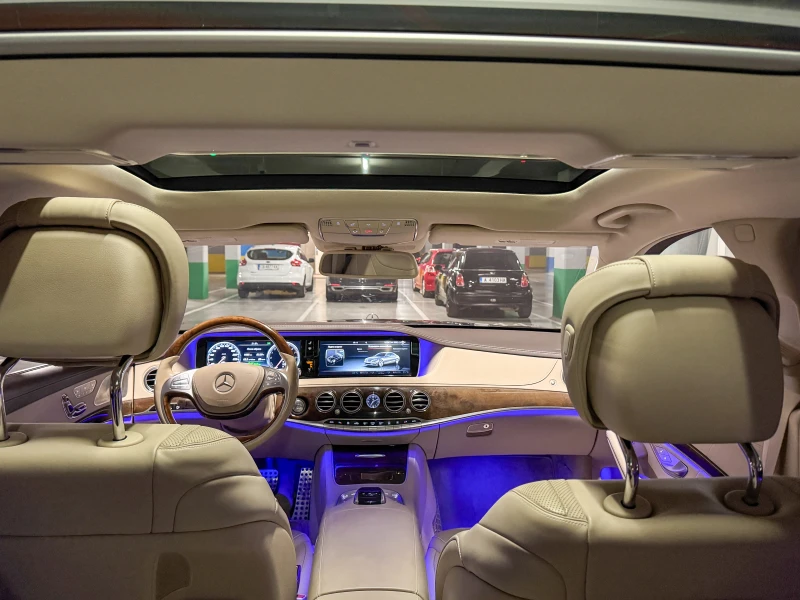 Mercedes-Benz S 550 AMG/Burmester/Distronic/Pano/HUD, снимка 5 - Автомобили и джипове - 50466039