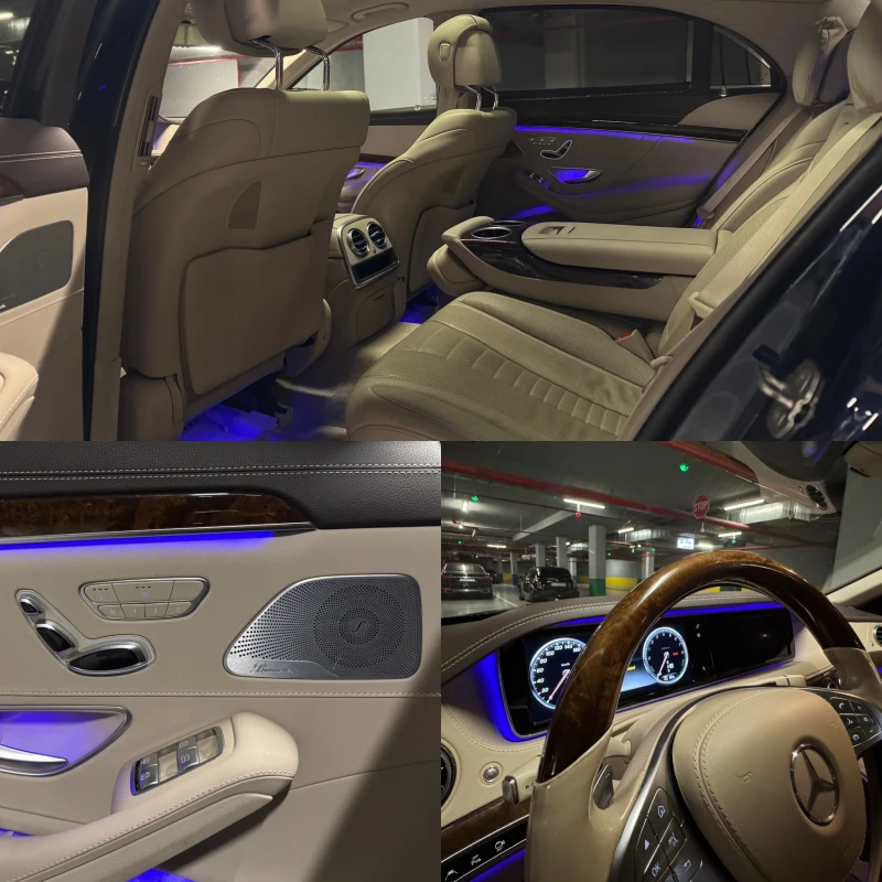 Mercedes-Benz S 550 AMG/Burmester/Distronic/Pano/HUD, снимка 7 - Автомобили и джипове - 50466039