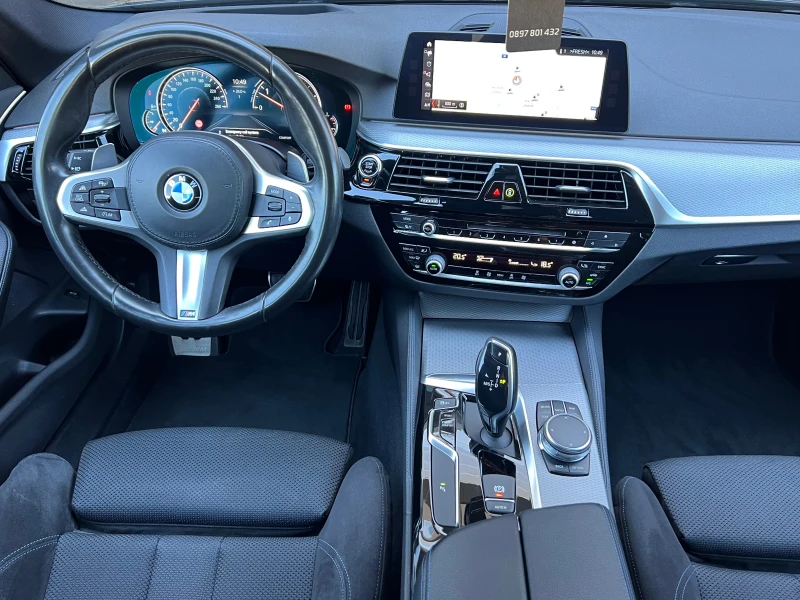 BMW 530 d, X-Drive, M SPORT, HEAD-UP, DISTRONIC, CAMERA, K, снимка 9 - Автомобили и джипове - 51534334