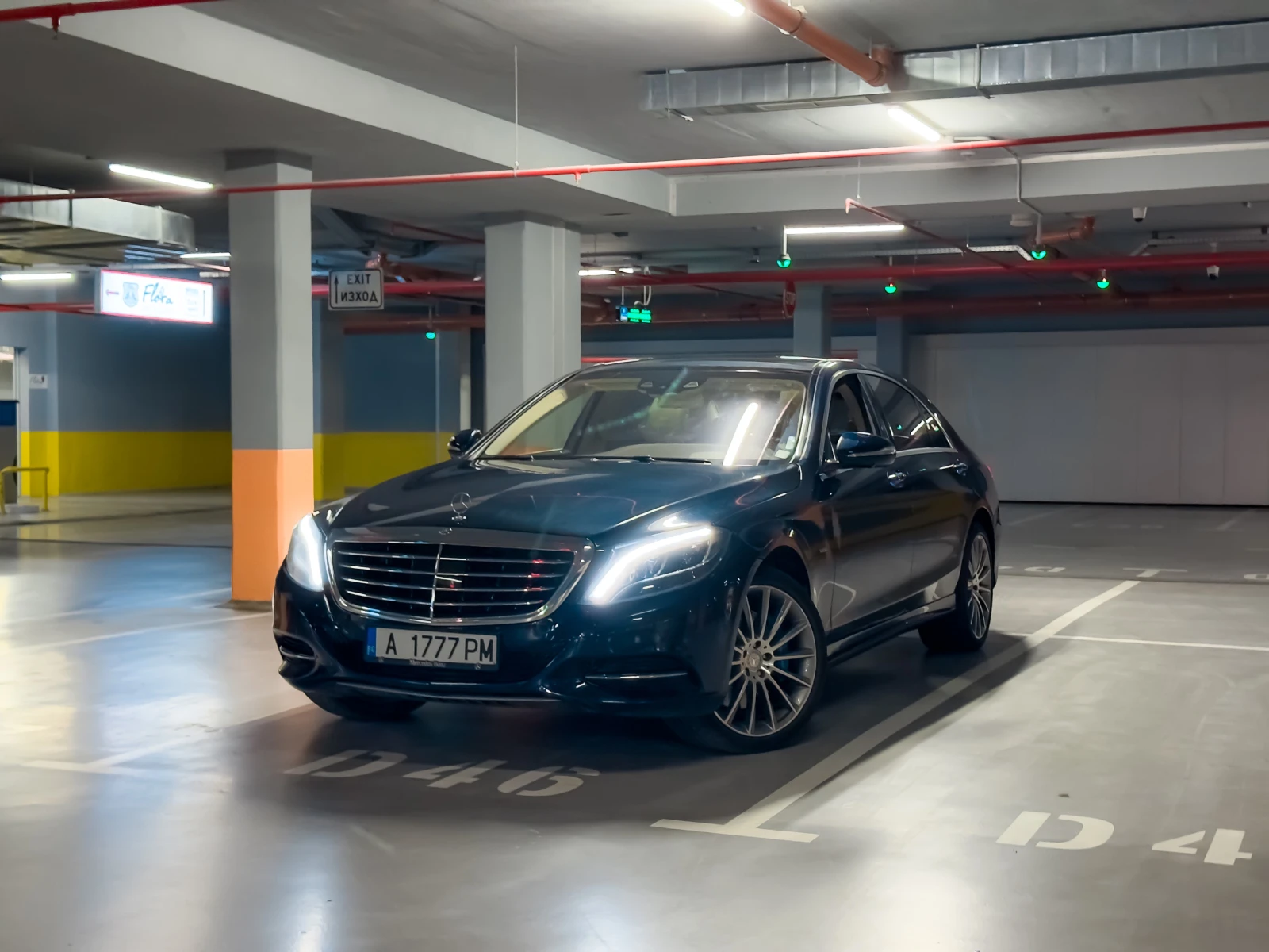 Mercedes-Benz S 550 AMG/Burmester/Distronic/Pano/HUD, снимка 1