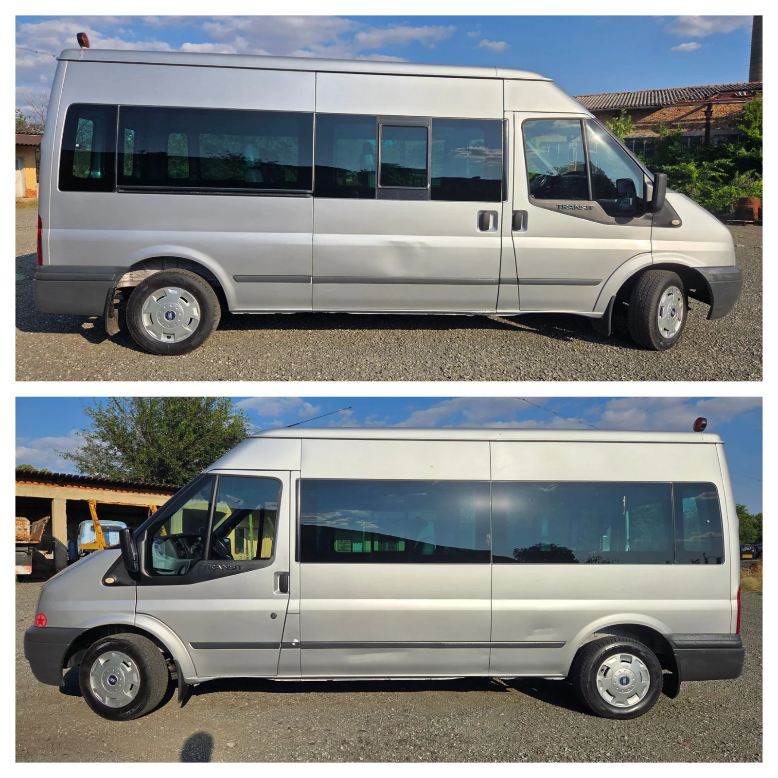 Ford Transit 2.2tdci A-C 6sk. 8+ 1, снимка 14 - Бусове и автобуси - 55631262