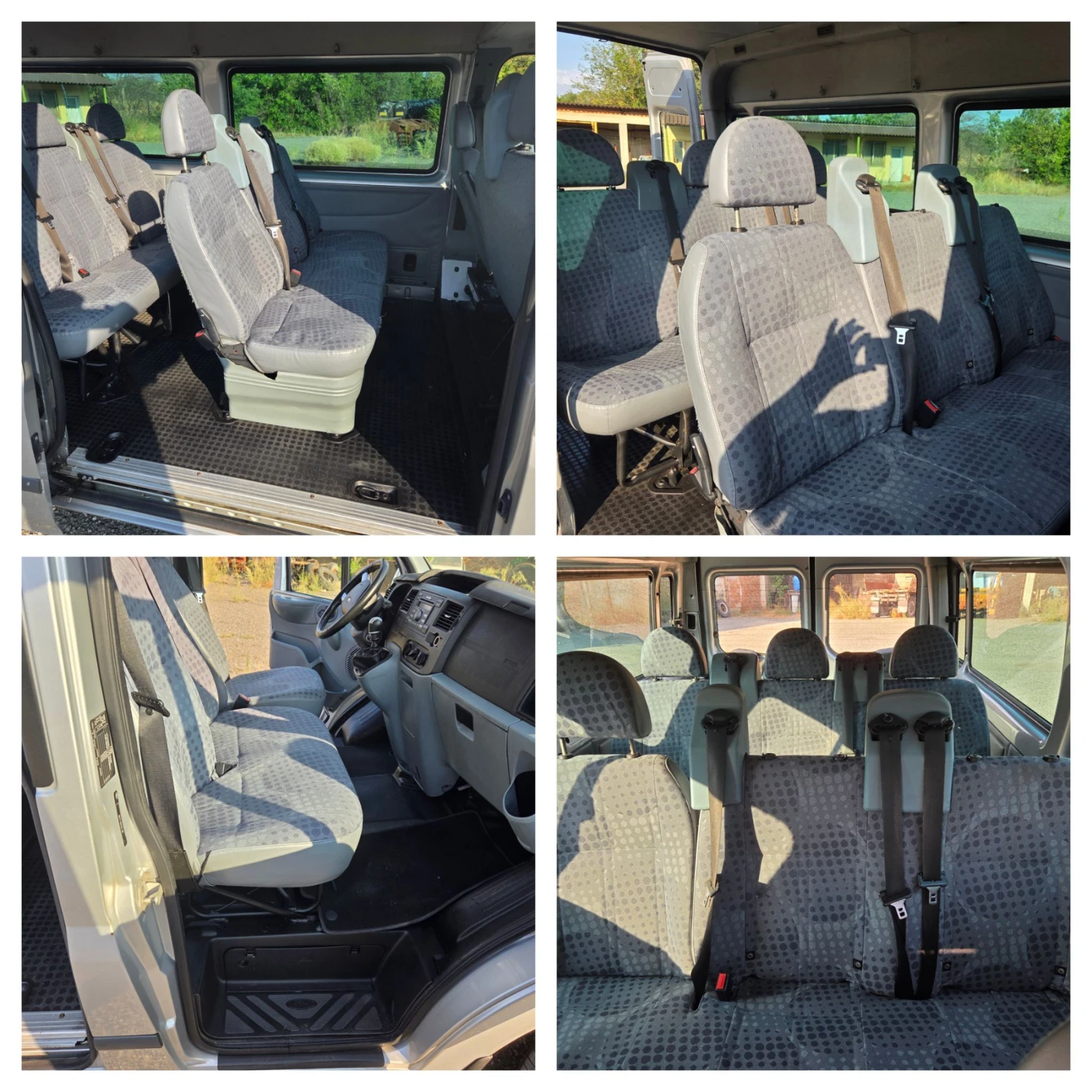 Ford Transit 2.2tdci A-C 6sk. 8+ 1, снимка 16 - Бусове и автобуси - 55631262