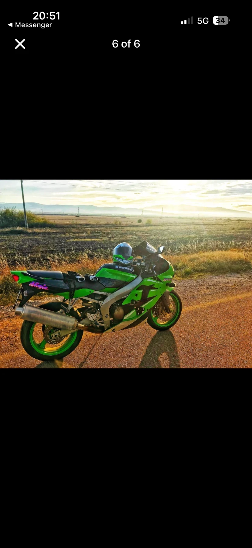 Kawasaki Ninja, снимка 6 - Мотоциклети и мототехника - 54283675