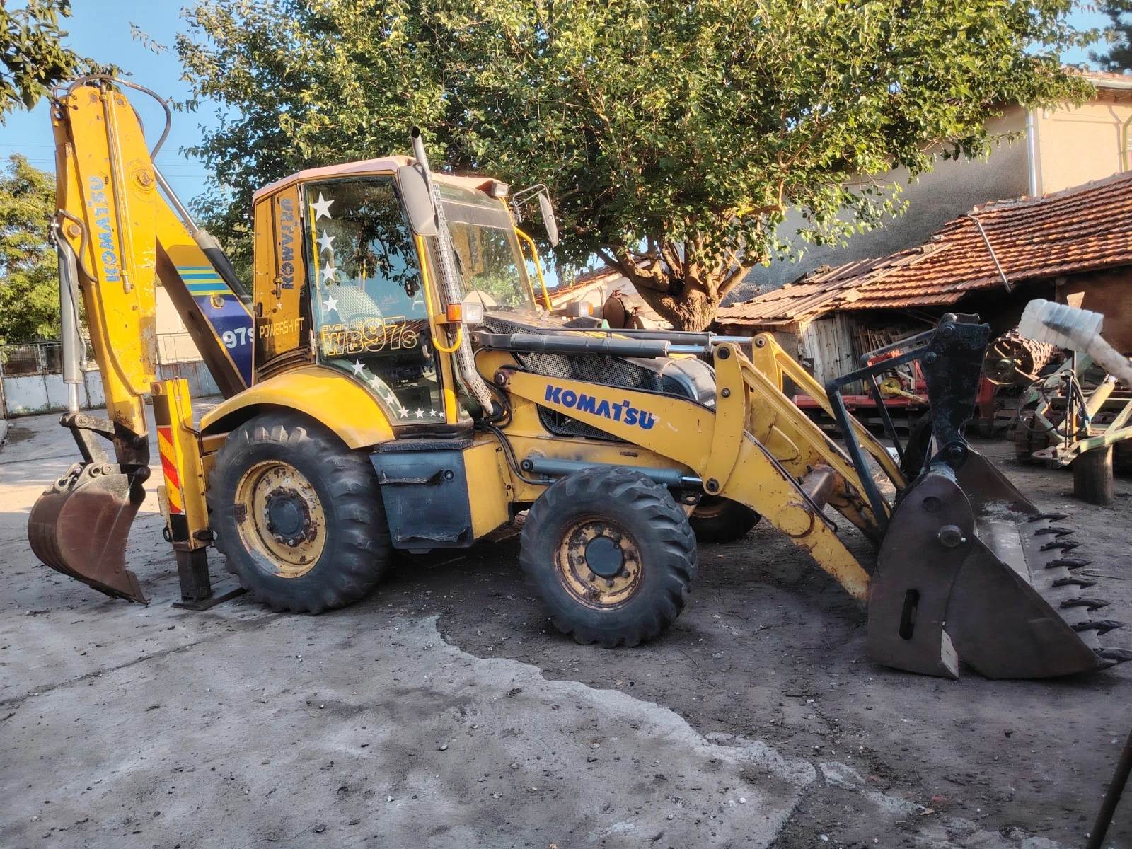 Багер Komatsu 97s, снимка 1