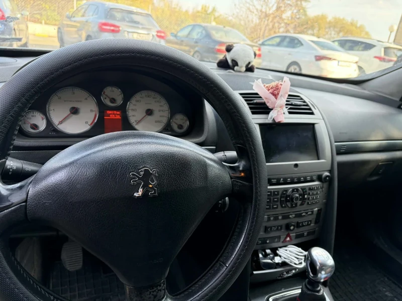 Peugeot 407 FACE NAVI кожа, снимка 4 - Автомобили и джипове - 52665291