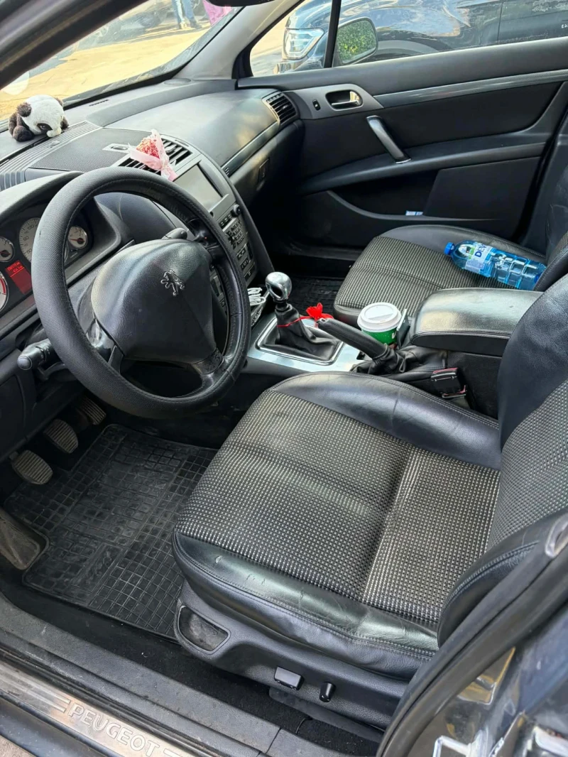Peugeot 407 FACE NAVI кожа, снимка 5 - Автомобили и джипове - 52665291