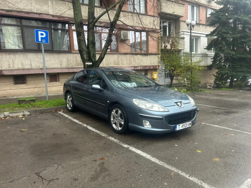 Peugeot 407 FACE NAVI кожа