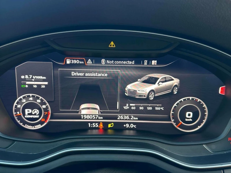 Audi A4 Tehnik* Обдух* HeadUp* Подгрев* 360 камера, снимка 8 - Автомобили и джипове - 52694102