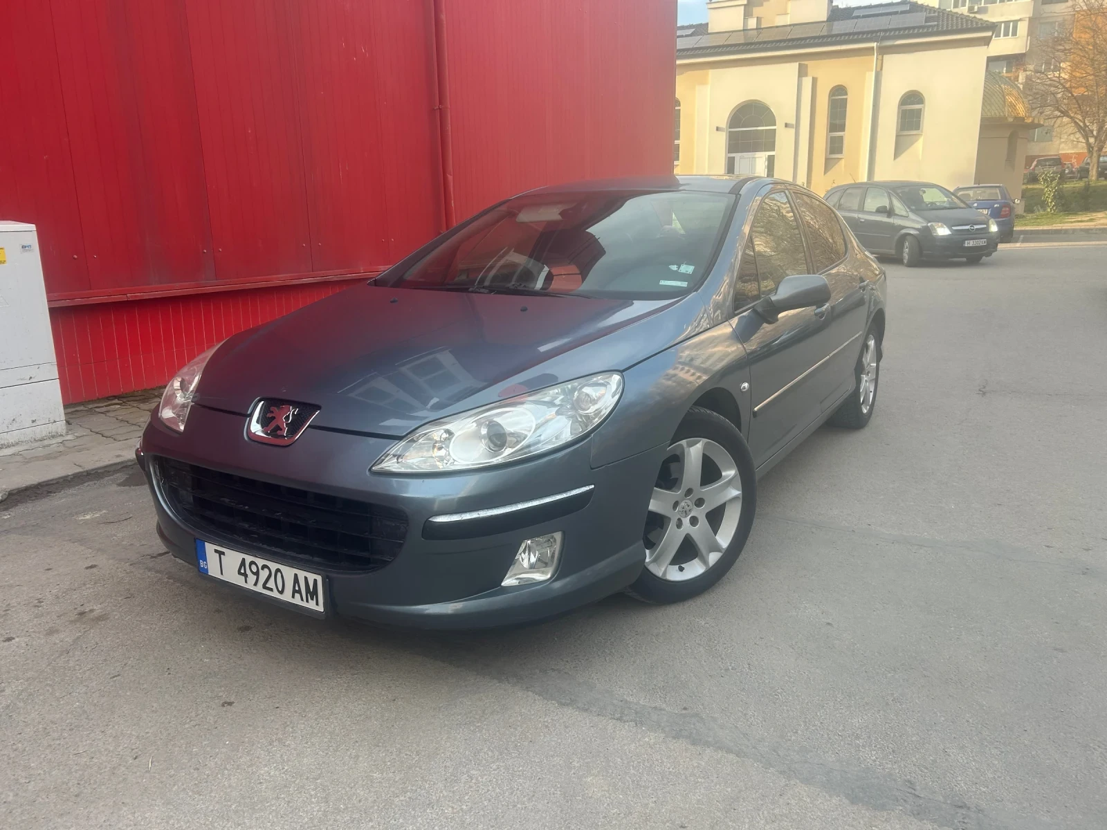 Peugeot 407 FACE NAVI кожа