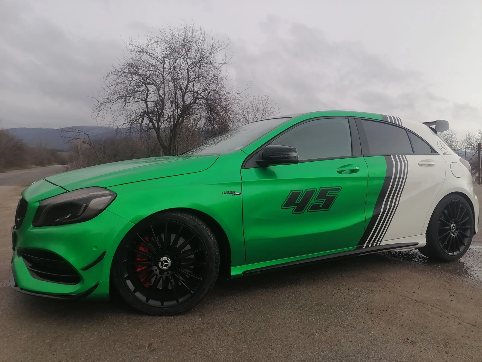 Mercedes-Benz A45 AMG EDITION 1 - TURBO SPORT 4X4 , снимка 2 - Автомобили и джипове - 54236951