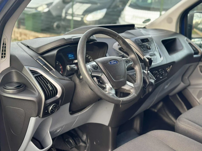 Ford Transit Custom 2.2TDCI* 125кс* Климатик* Оригинал* 6ск* 105 000 к, снимка 9 - Бусове и автобуси - 52726977
