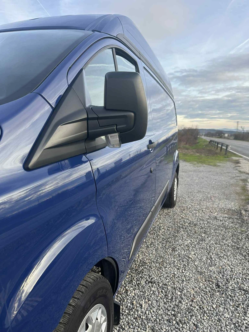 Ford Transit Custom 2.2TDCI* 125кс* Климатик* Оригинал* 6ск* 105 000 к, снимка 4 - Бусове и автобуси - 52726977