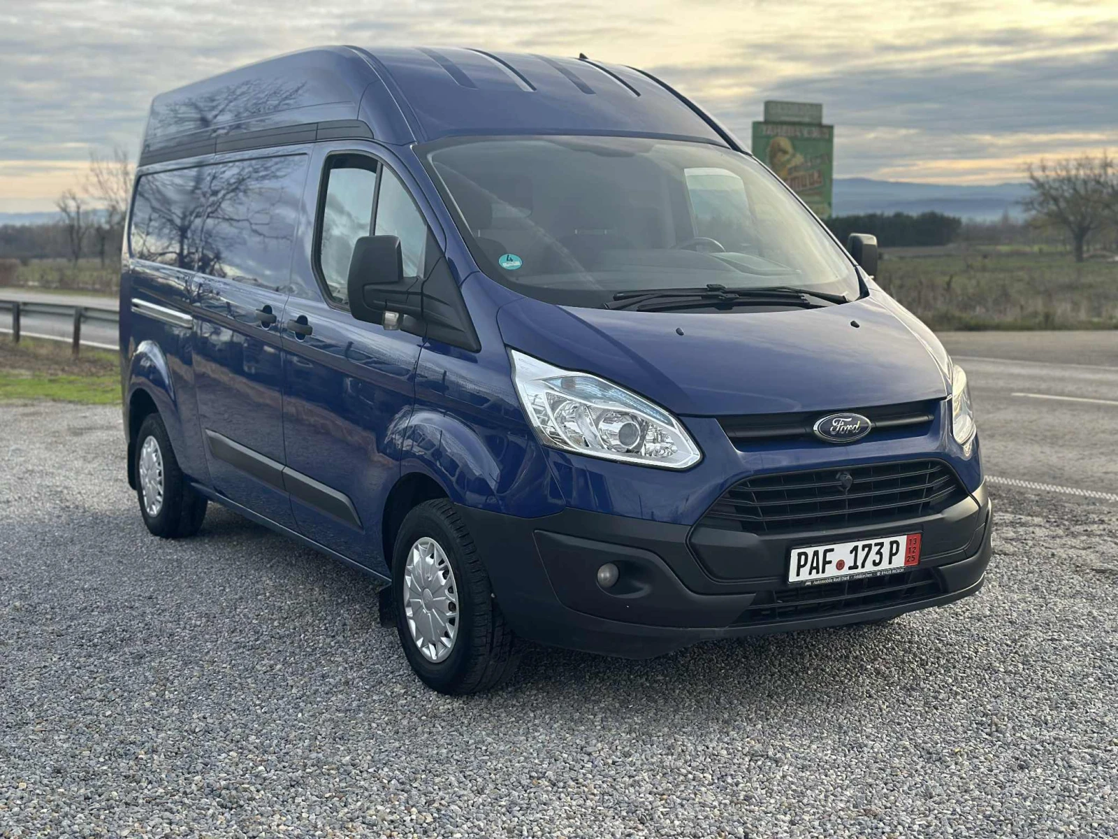 Ford Transit Custom 2.2TDCI* 125кс* Климатик* Оригинал* 6ск* 105 000 к - изображение 3